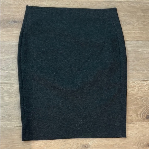 Charcoal Pencil Skirt - Picture 2 of 3